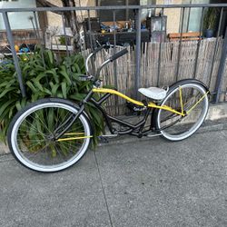 Custom Built And Painted Lowrider Beach Cruiser 