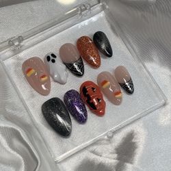 Halloween Press On Nails 