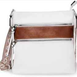Macadamla Weinas Crossbody Purses for Women, Zipper Pocket Adjustable Strap, Soft Leather Women's Shoulder Handbags 