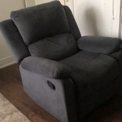 Microfiber recliners on sale clearance