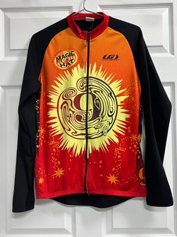 Louis Garneau Mens Magic Hat Brewing Cycling Jersey - Size Large - GUC