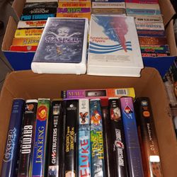 Vhs Tapes Lot Of 52