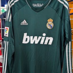 Cristiano Ronaldo Retro Real Madrid Soccer Jersey 
