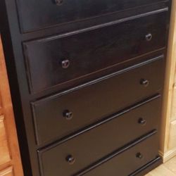 Dresser 5 Drawers 100% Pinewood