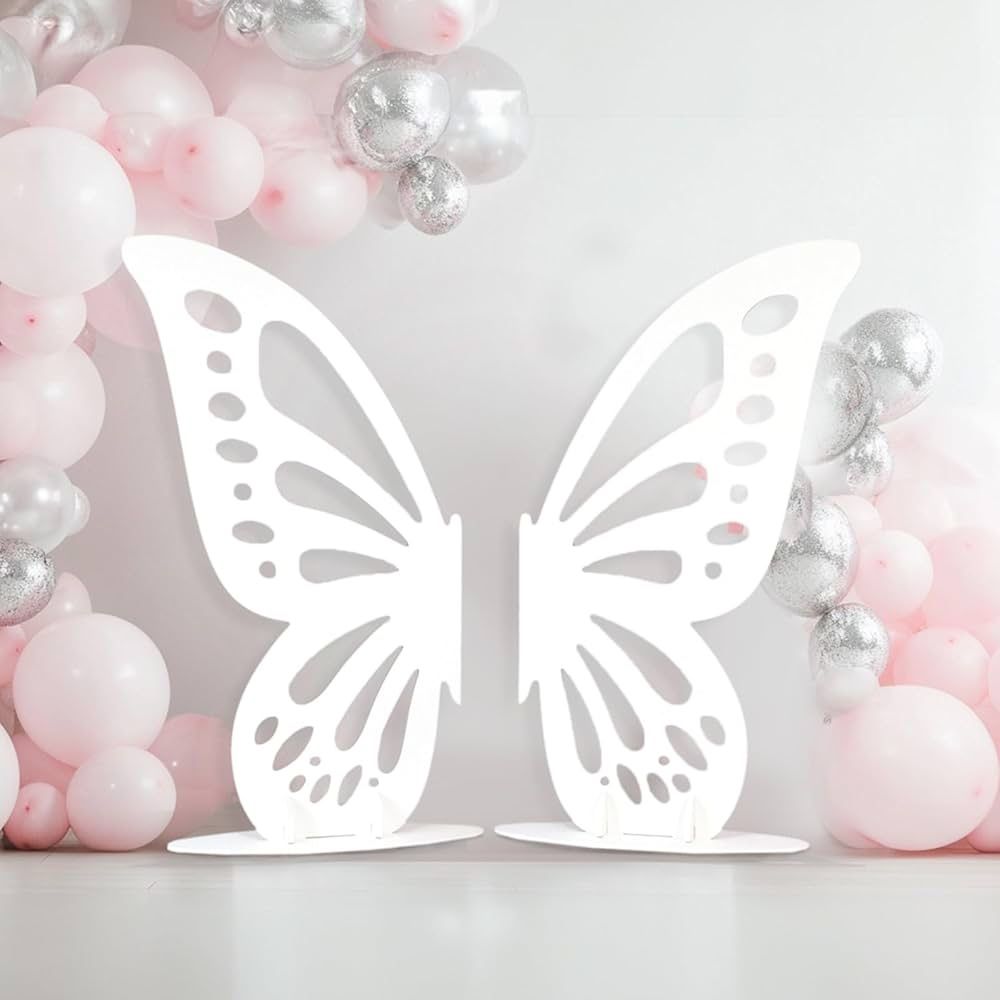 Wooden Butterfly Wings Backdrop 