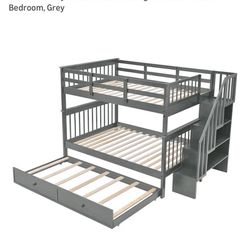 Brand New: Full over Full bunk bed