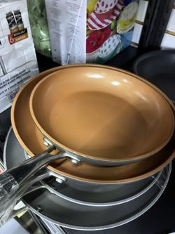 Gotham Steel Non-Stick Frying Pan Set