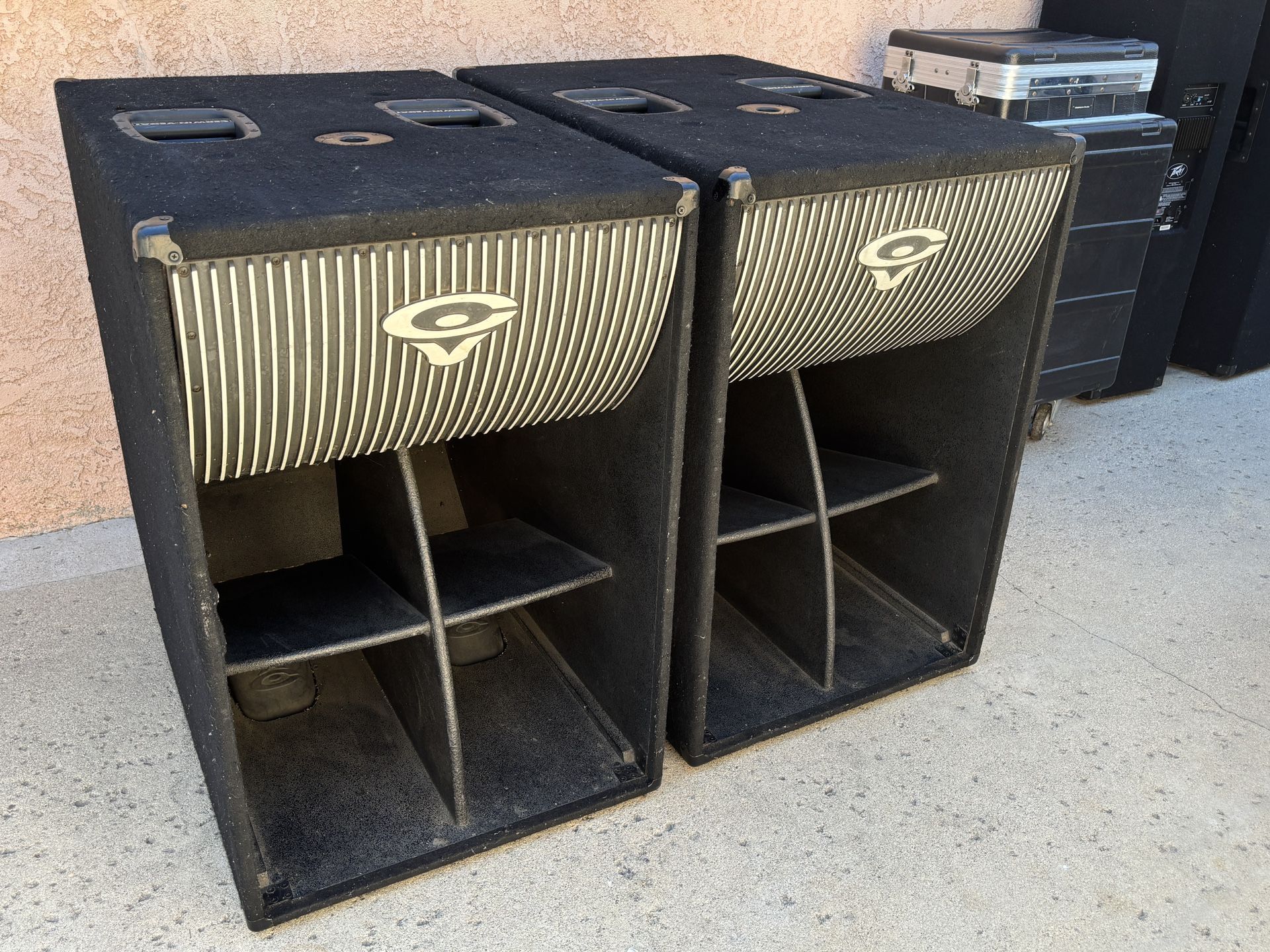 Cerwin Vega EL-C36 Bass Speakers Passive
