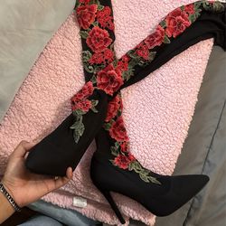 6.5 Thigh high Heels