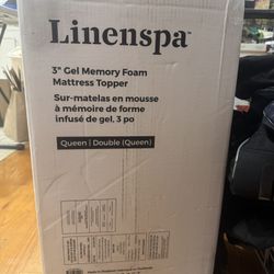 Linenspa 3” Gel Memory Form Mattress Topper