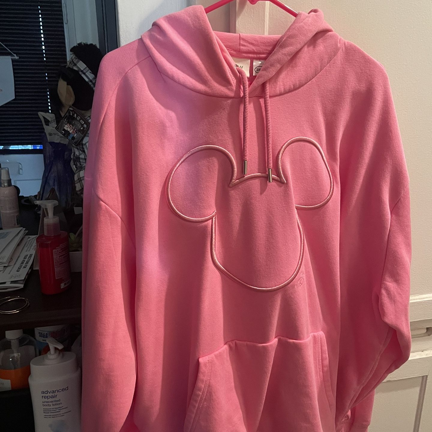 H&m pink disney store hoodie