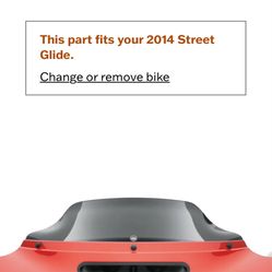 Harley Street Glide Windshield