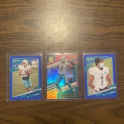 Lot Of Tua Tagovailoa Cards