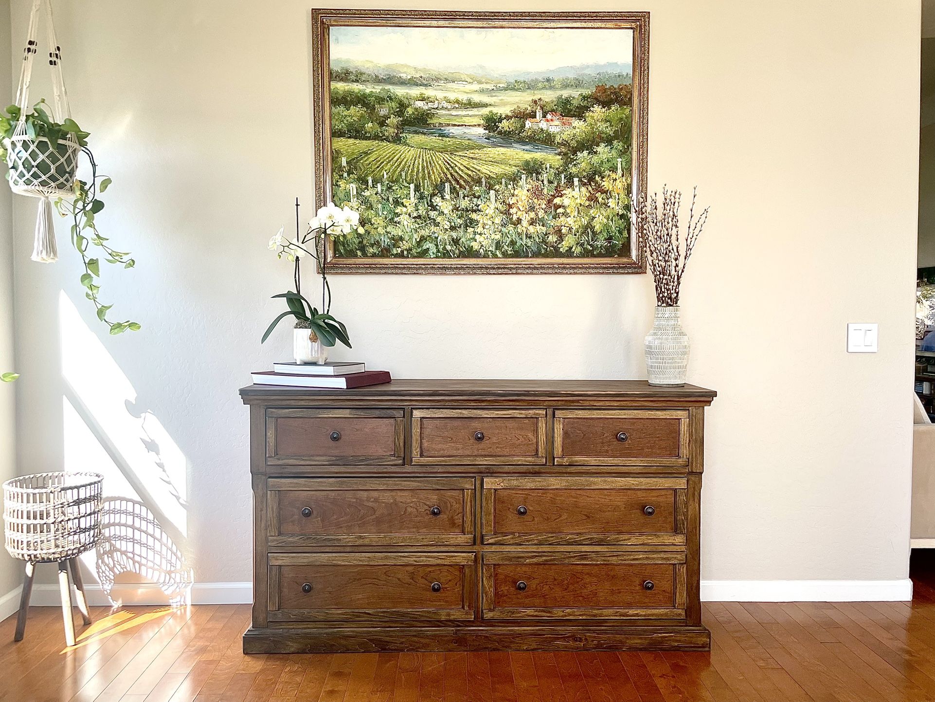 Beautiful Rustic Wood Dresser