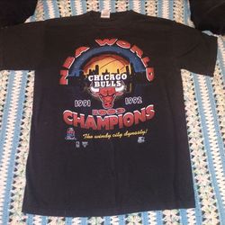 Vintage 1993 Chicago Bulls NBA Champions T-Shirt