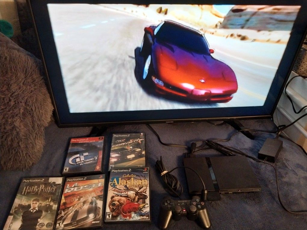 Ps2 System And Games