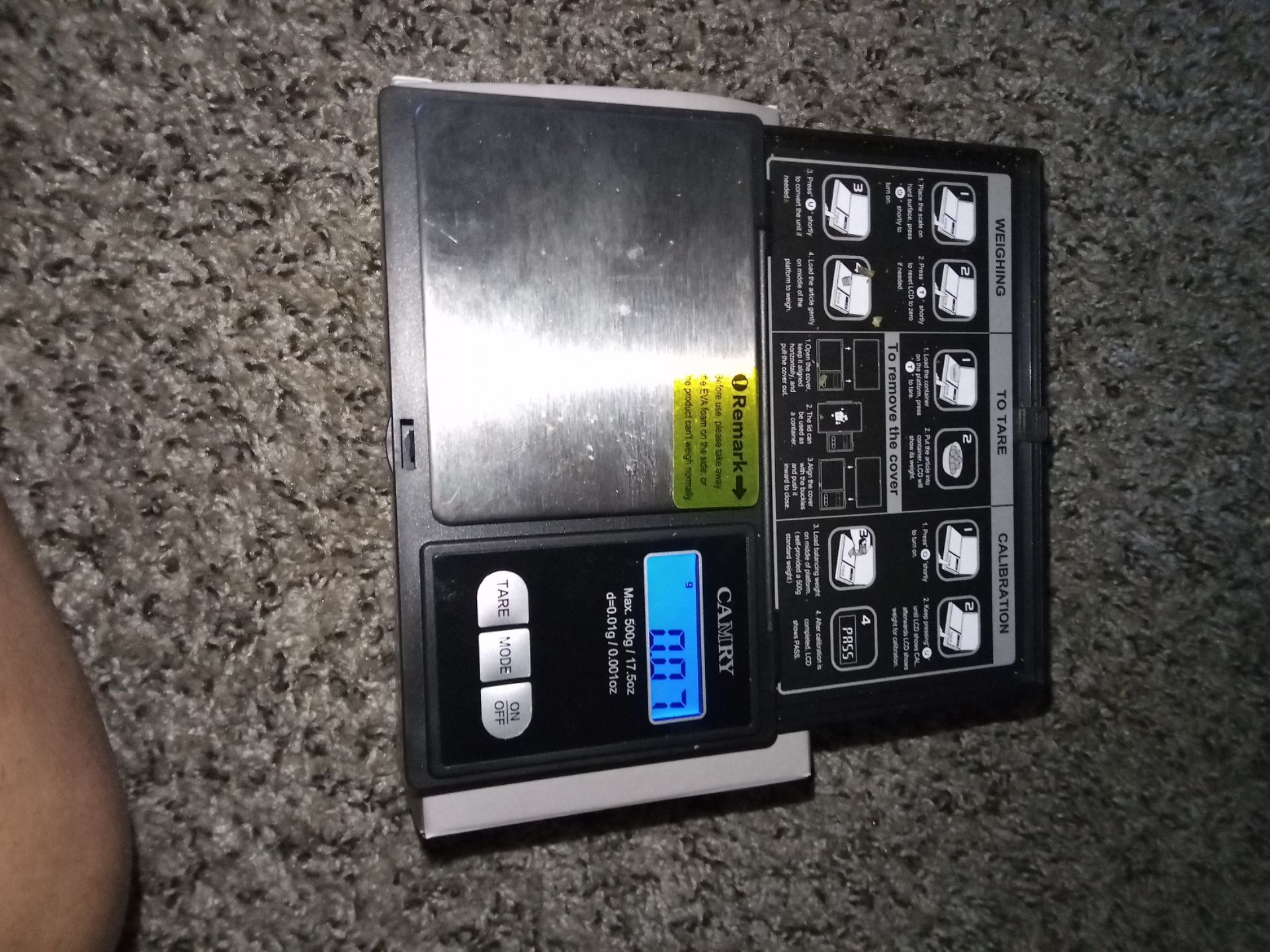 Camry digital scale. Only been used a couple times works great