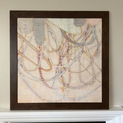 Susan Smereka “Volumes” – Black Walnut Framed Print, 41.6”x41.6”