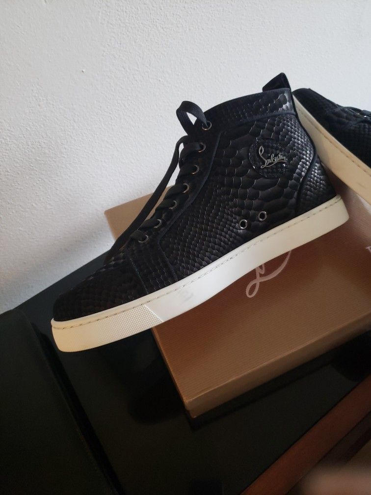   Christian Louboutin Black/navy Size 11.5 