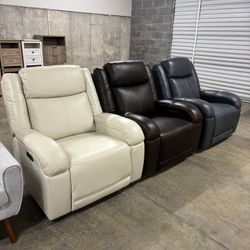 ELECTRIC RECLINING ARMCHAIRS/ SILLON RECLINABLE ELÉCTRICO