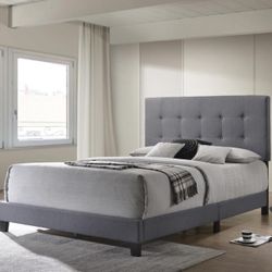 Queen Upholstered Bed Frame