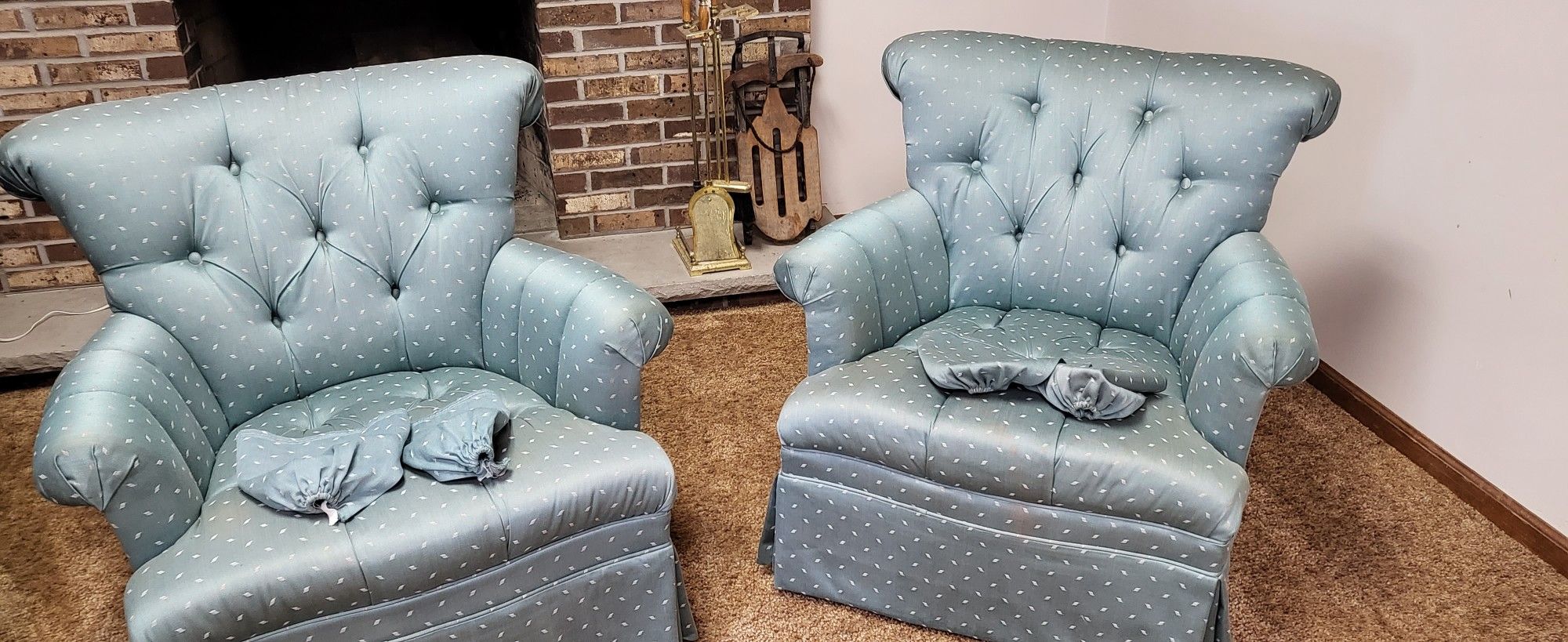 Pembrook Swivel Chairs - a pair