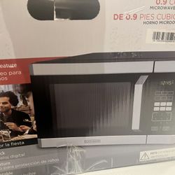 Black And Decker Stainless Steel Microwave
