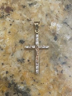10k gold cross