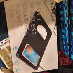 2in1 Wireless Charger Mouse Pad