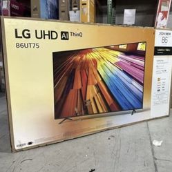 86” Lg UHD Smart 4K Tv  ThinQ LED 