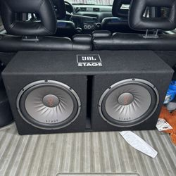 JBL STAGE DUAL 12in ported subwoofer