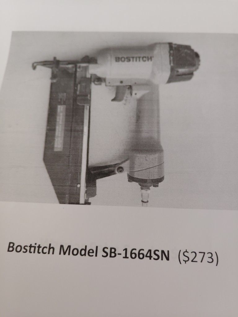 Bostitch Model SB -1664SN