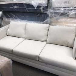 Tan Sofa 