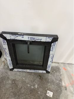 Ventana de aluminio de metal y cristal