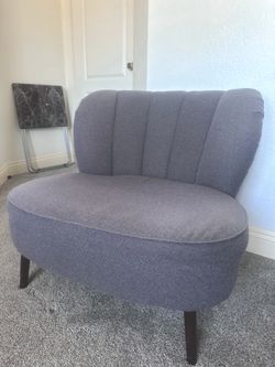 Grey Accent Chair