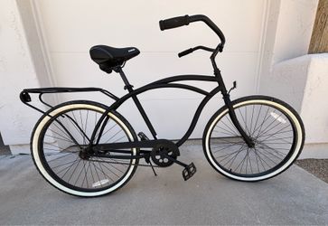 Sixthreezero Around The Block Men’s Beach Cruiser Bike with Rear Rack