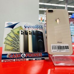 iPhone 8 Plus  256 Gb Unlocked  ✨ $50 Down ✨