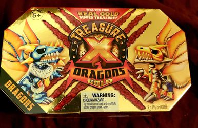 Treasure X Dragons GOLD [real gold]