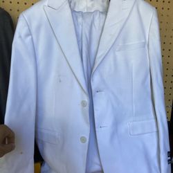 All white tuxedo