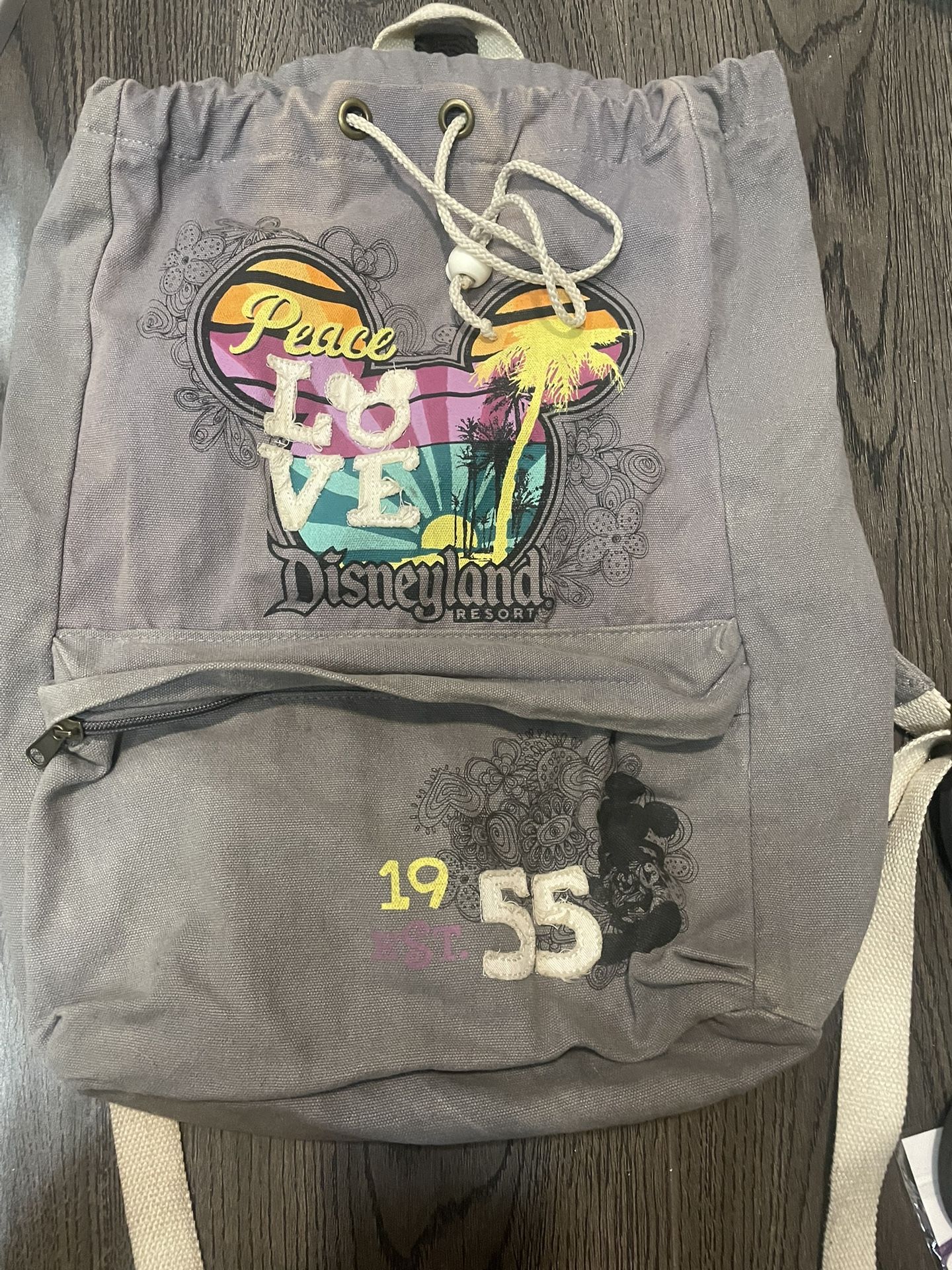 Disney Mickey Drawstring Backpack