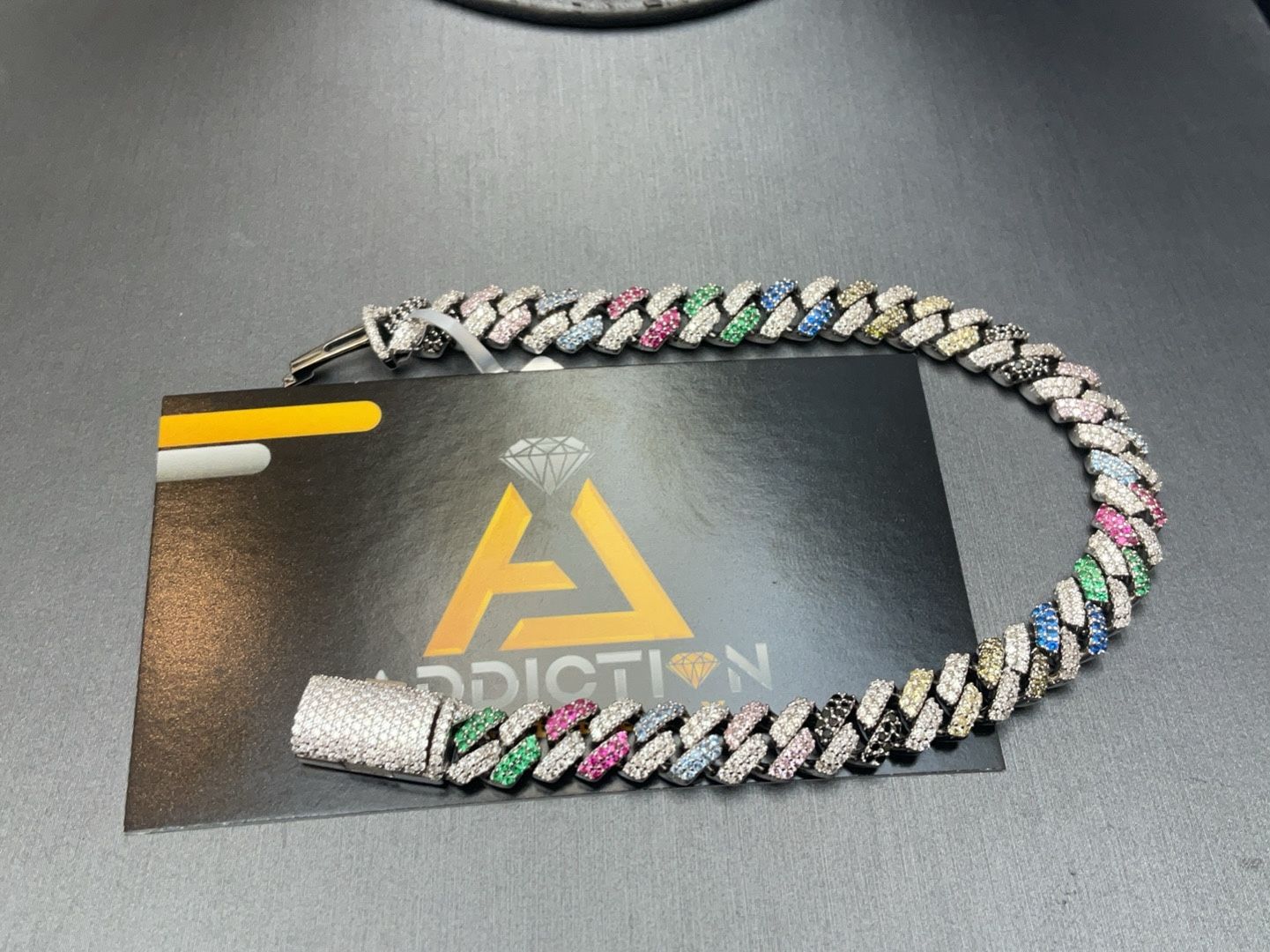 Cuban Moissanite Bracelet