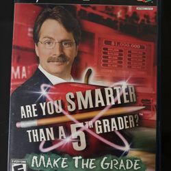 Used PlayStation 2 Are You Smarter Than A 5th Grader Game