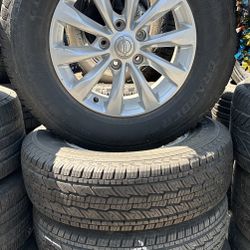 17” 5x5 Wheels Tires Included 