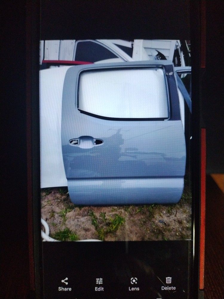 Tacoma Passenger Rear Door Original Part Only