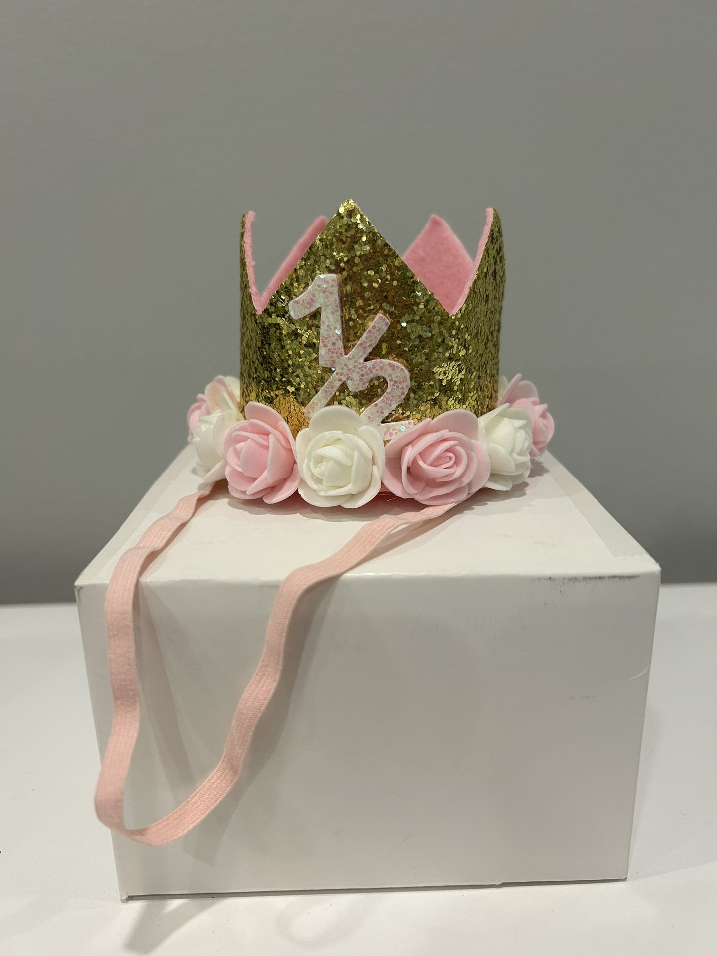 Baby 1/2 Birthday Crown