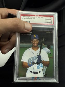 PSA10 1991 Ken Griffey Junior Mother’s Cookies