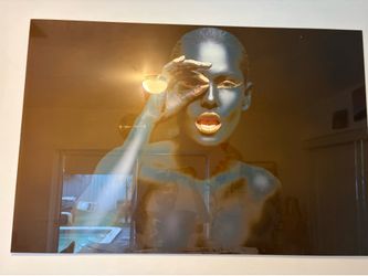 Gilded Gaze Glass artwork
