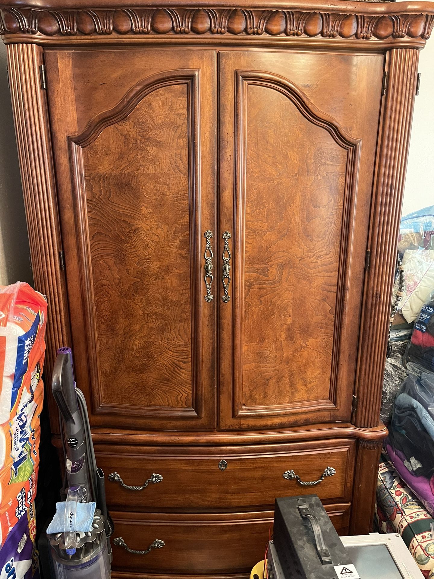 Armoires And Couch Set Can Split And Sell Individually for Sale in