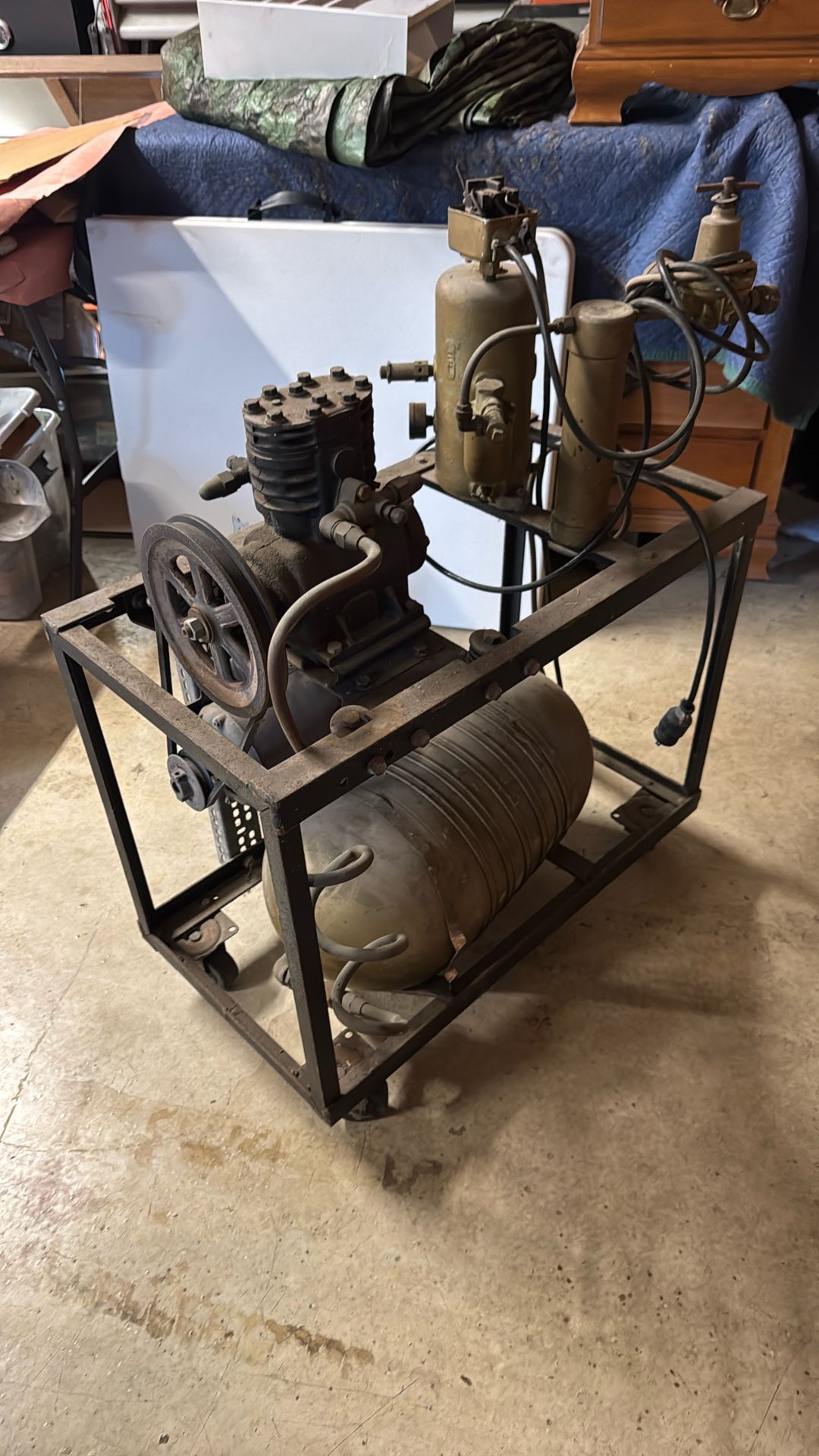 Air compressor homemade