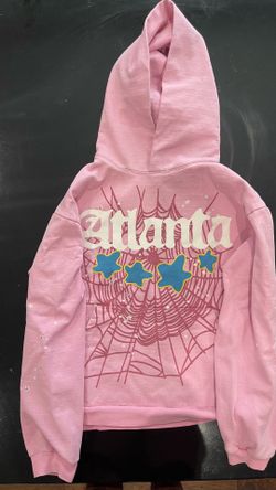 Pink Sp5der Atl Hoodie